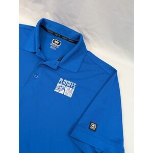 OGIO OKC Thunder Polo Shirt Mens XL Powder Blue Knit Playoffs 2024 Polo
